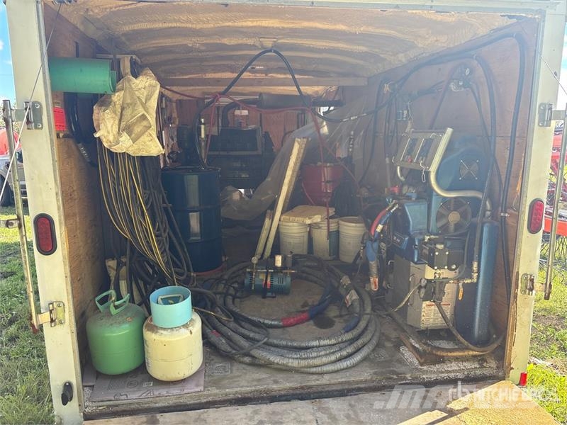 Forest River Inc 20 ft T/A Spray Foam Insulation Unit Enclosed Umpikoriperävaunut