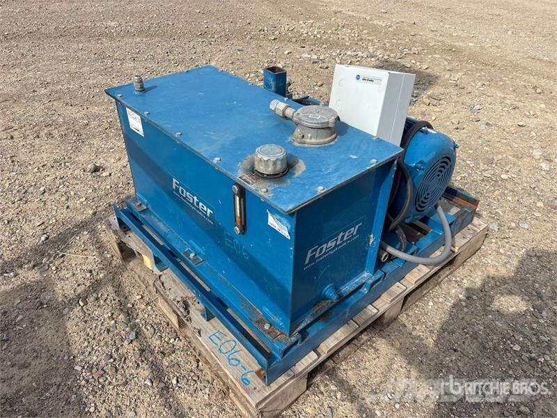 Foster MFG 200-1-8E Hydraulic Pump Unit Ďalšie komponenty