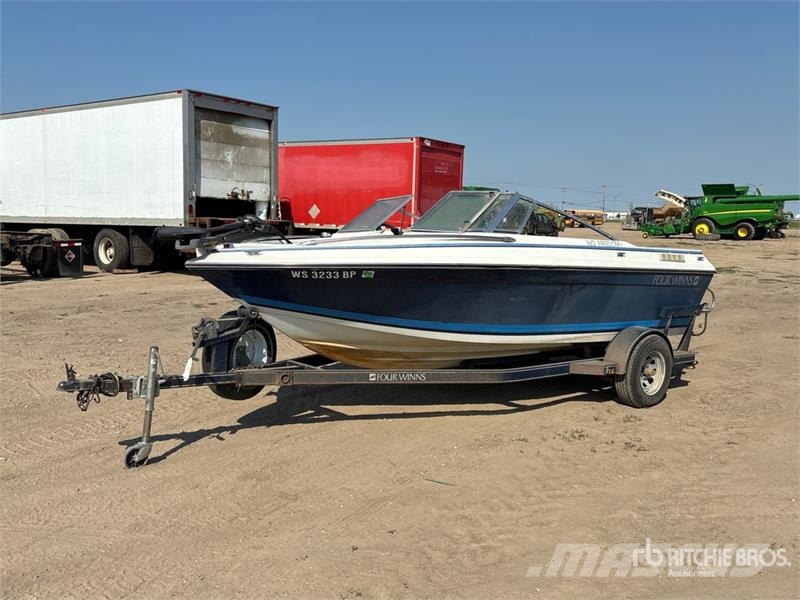  Four Winns 160 Freedom 16 ft Fishing Boat Земснаряды / баржи