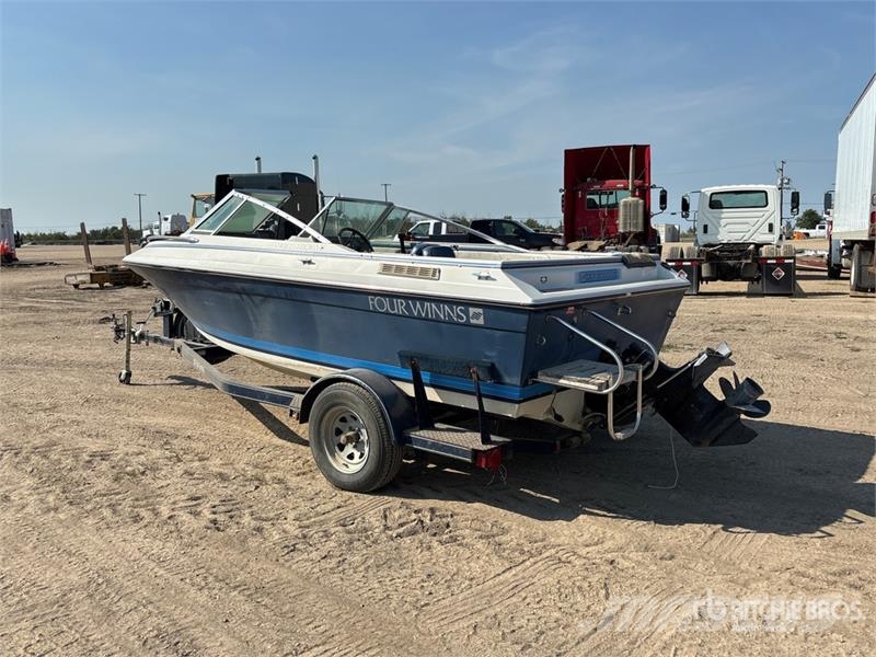  Four Winns 160 Freedom 16 ft Fishing Boat Земснаряды / баржи