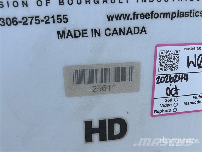 Free Form 1350 gal Poly Heavy Duty Gen II Low Prof Fuel and additive tanks