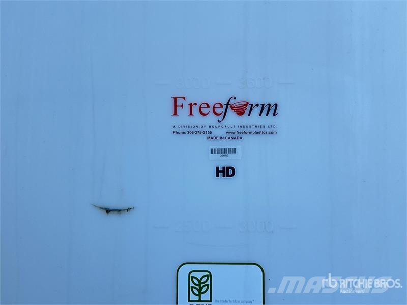 Free Form 5000 gal Fertilizer Tank Mineral spreaders
