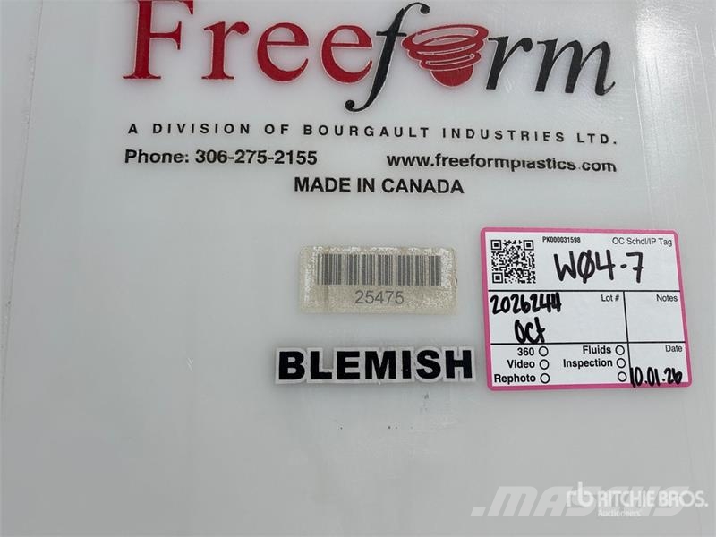 Free Form 5000 gal Standard Duty Blemished Water T Kraftstoff- und Zusatzstoffbehälter