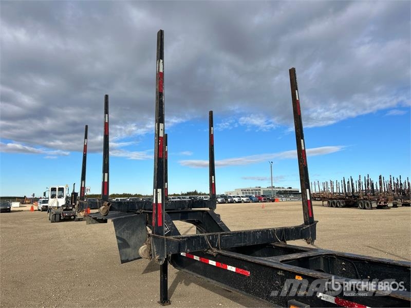 Freflyt 53 ft Tri/A Hayrack Log Trailer Prikolice za stabla