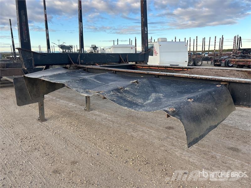 Freflyt 53 ft Tri/A Hayrack Log Trailer 木材拖车