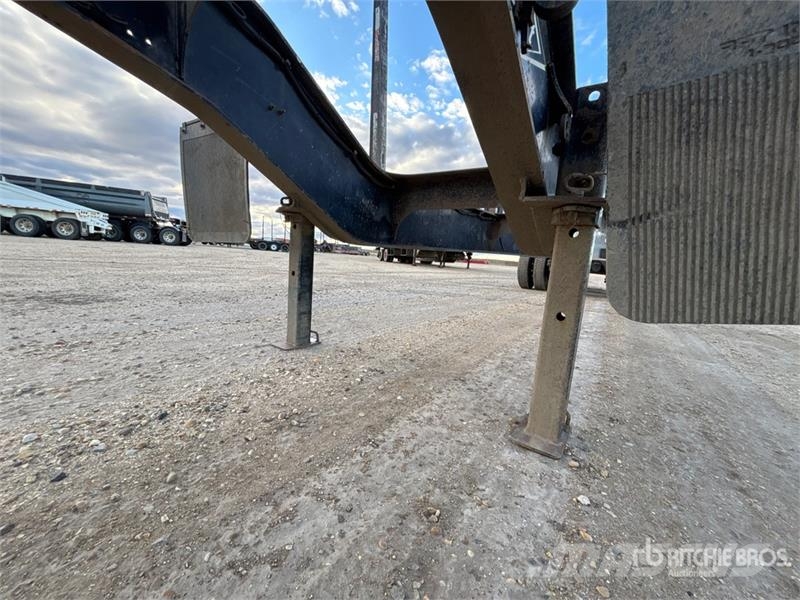 Freflyt 53 ft Tri/A Hayrack Log Trailer 木材拖车