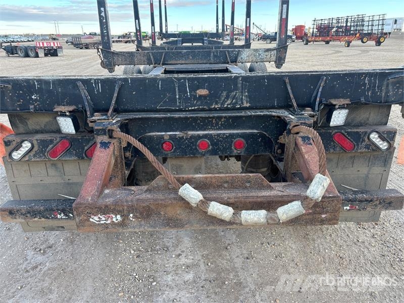 Freflyt 53 ft Tri/A Hayrack Log Trailer 木材拖车