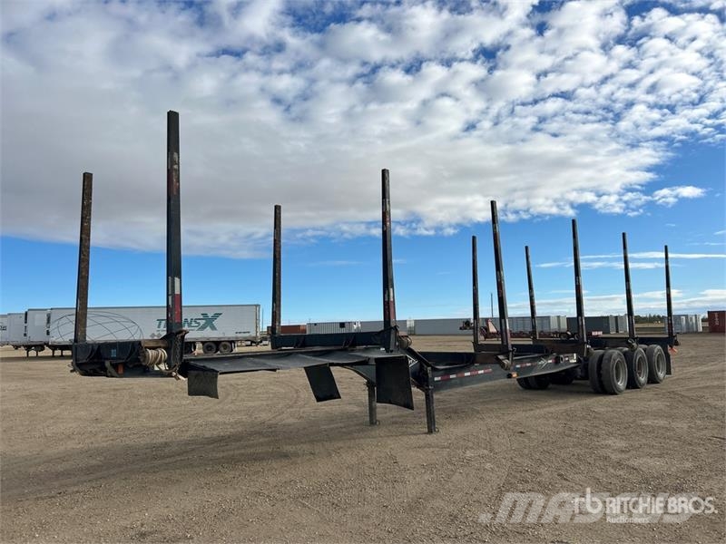 Freflyt 53 ft Tri/A Hayrack Log Trailer Prikolice za stabla