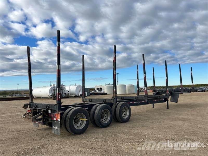 Freflyt 53 ft Tri/A Hayrack Log Trailer Prikolice za stabla