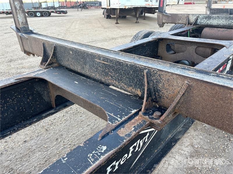 Freflyt 53 ft Tri/A Hayrack Log Trailer 木材拖车