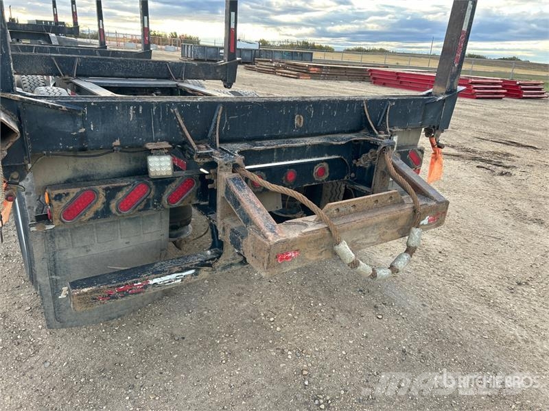 Freflyt 53 ft Tri/A Hayrack Log Trailer 木材拖车