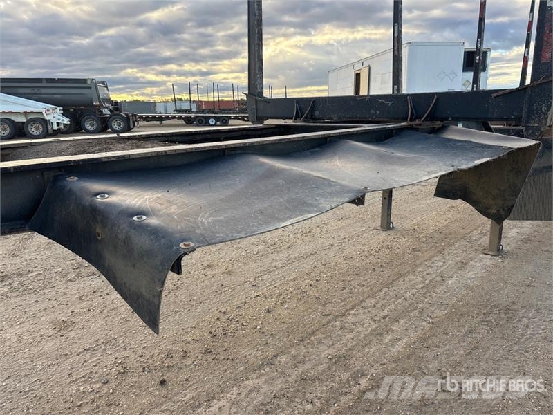 Freflyt 53 ft Tri/A Hayrack Log Trailer 木材拖车