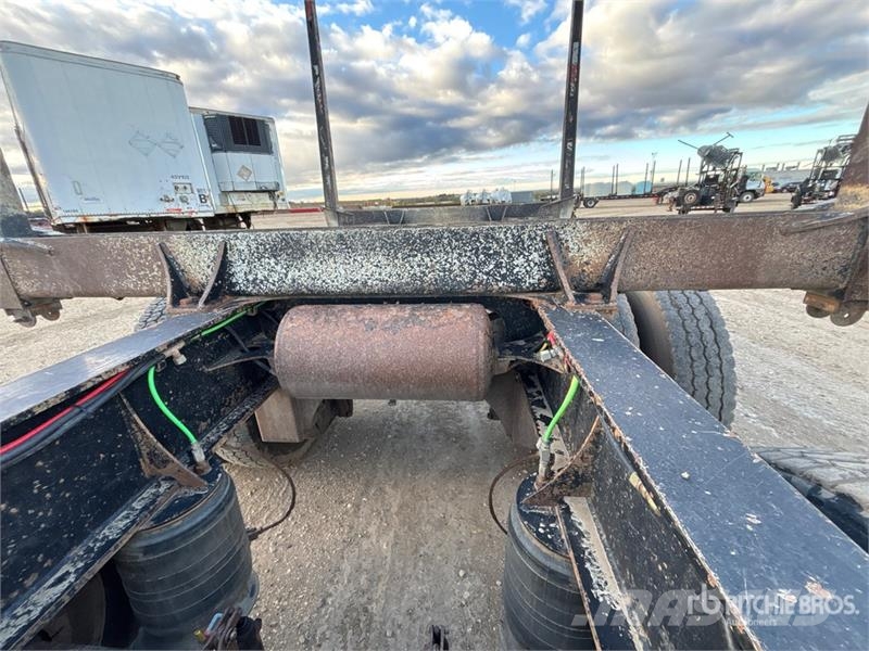 Freflyt 53 ft Tri/A Hayrack Log Trailer 木材拖车