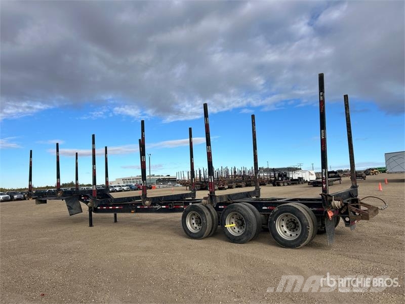 Freflyt 53 ft Tri/A Hayrack Log Trailer Prikolice za stabla