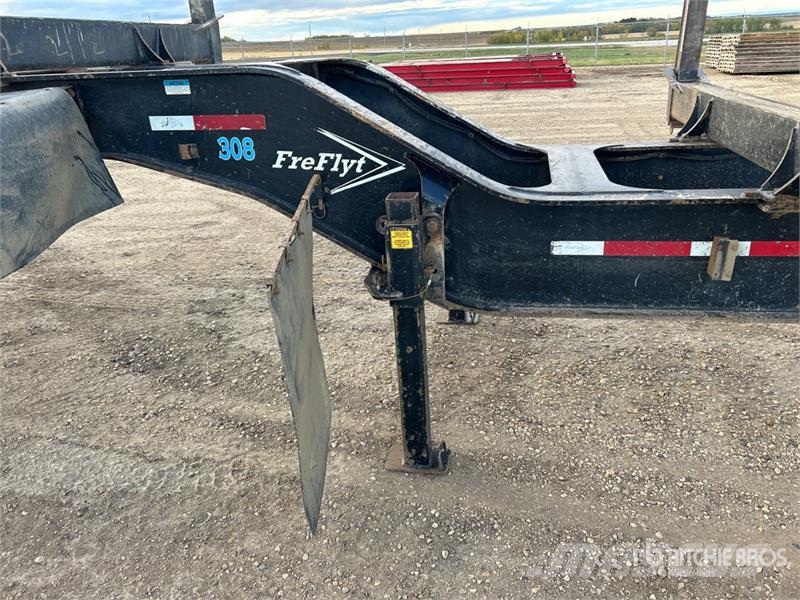 Freflyt 53 ft Tri/A Hayrack Log Trailer 木材拖车
