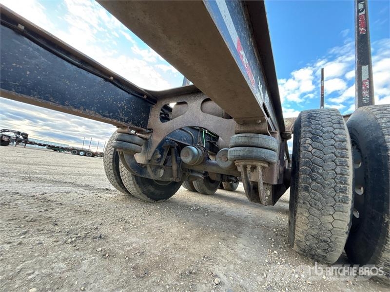 Freflyt 53 ft Tri/A Hayrack Log Trailer 木材拖车