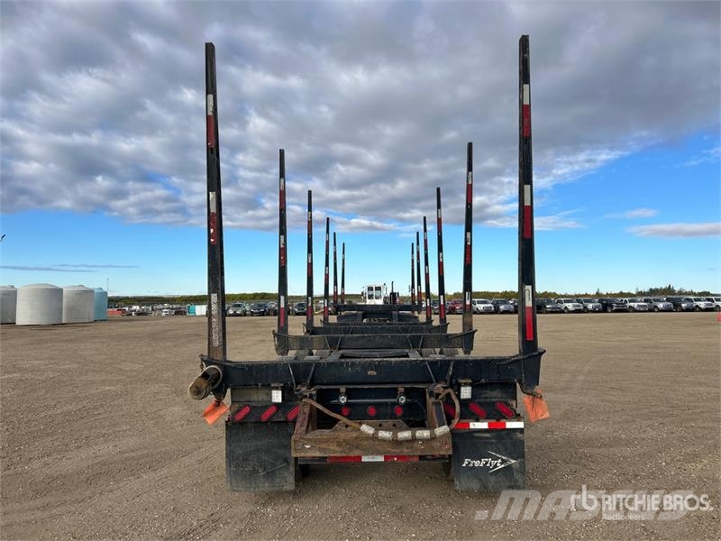 Freflyt 53 ft Tri/A Hayrack Log Trailer Prikolice za stabla