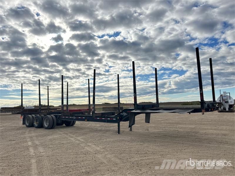 Freflyt 53 ft Tri/A Hayrack Log Trailer Prikolice za stabla