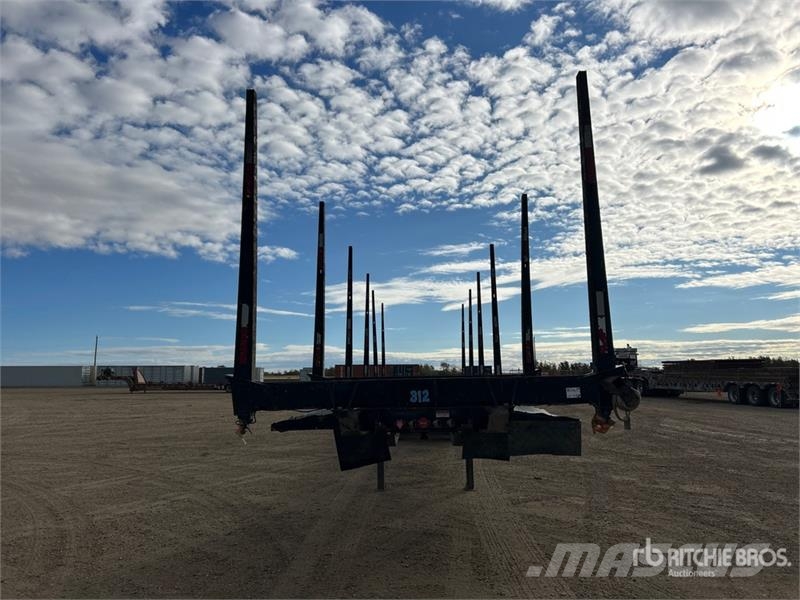 Freflyt 53 ft Tri/A Hayrack Log Trailer Prikolice za stabla