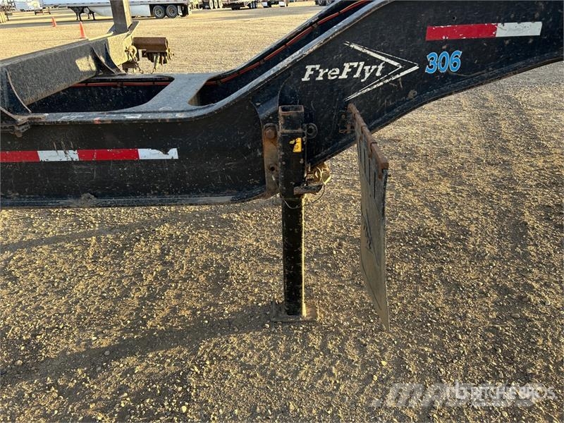 Freflyt 53 ft Tri/A Hayrack Log Trailer 木材拖车