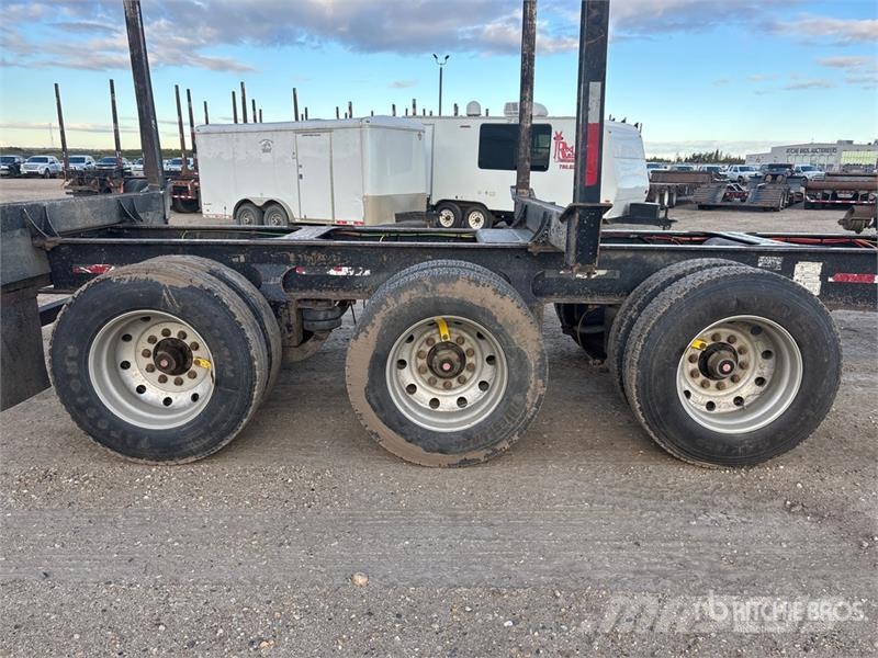 Freflyt 53 ft Tri/A Hayrack Log Trailer 木材拖车