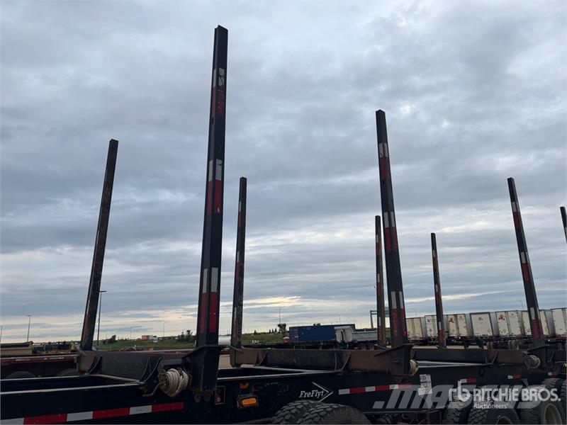 Freflyt Industries 53 ft Quad/A Hayrack Log Trailer Puuperävaunut