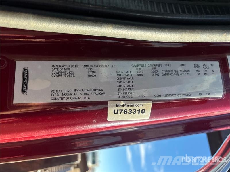 Freightliner 6x4 Rollback Truck Vehicule de recuperare