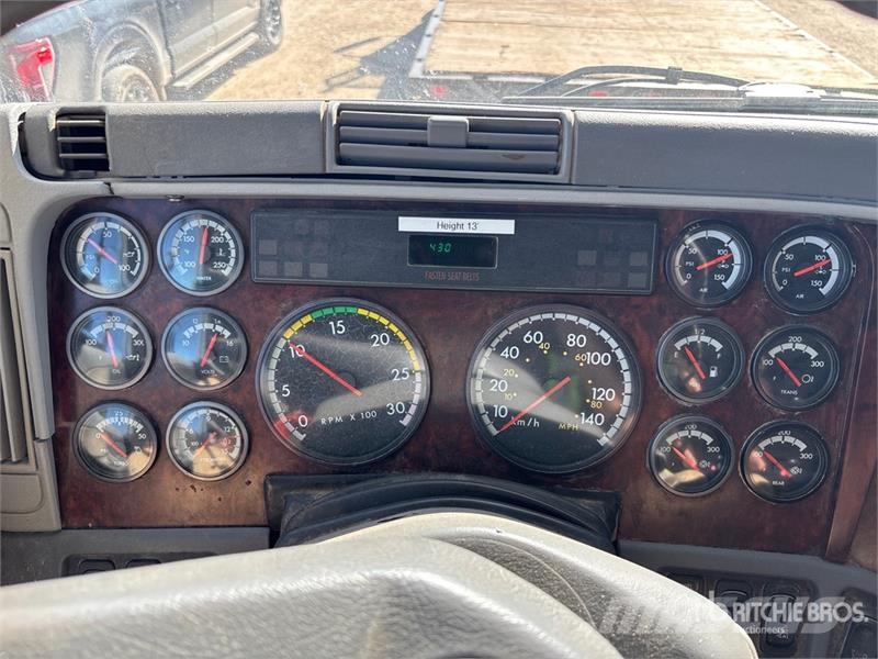 Freightliner Argosy 6x4 Mixing System Van Truck Bakwagens met gesloten opbouw