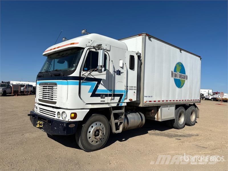 Freightliner Argosy 6x4 Mixing System Van Truck Bakwagens met gesloten opbouw