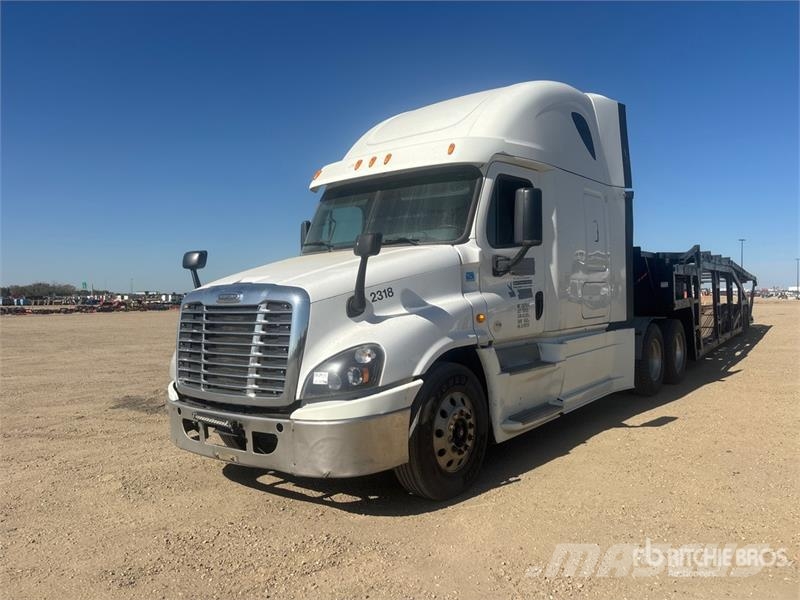 Freightliner Cascadia 125 6x4 Sleeper Car Carrier Truck Autotransporteri