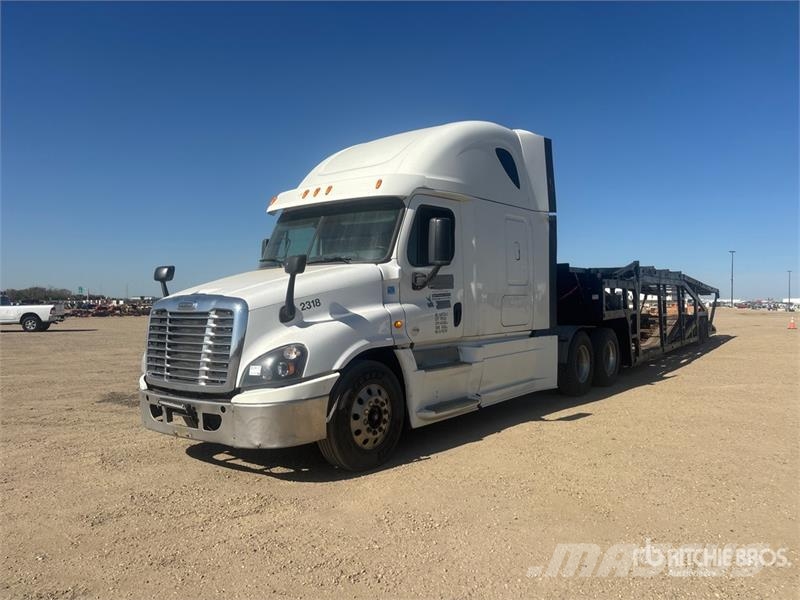 Freightliner Cascadia 125 6x4 Sleeper Car Carrier Truck Autotransporteri