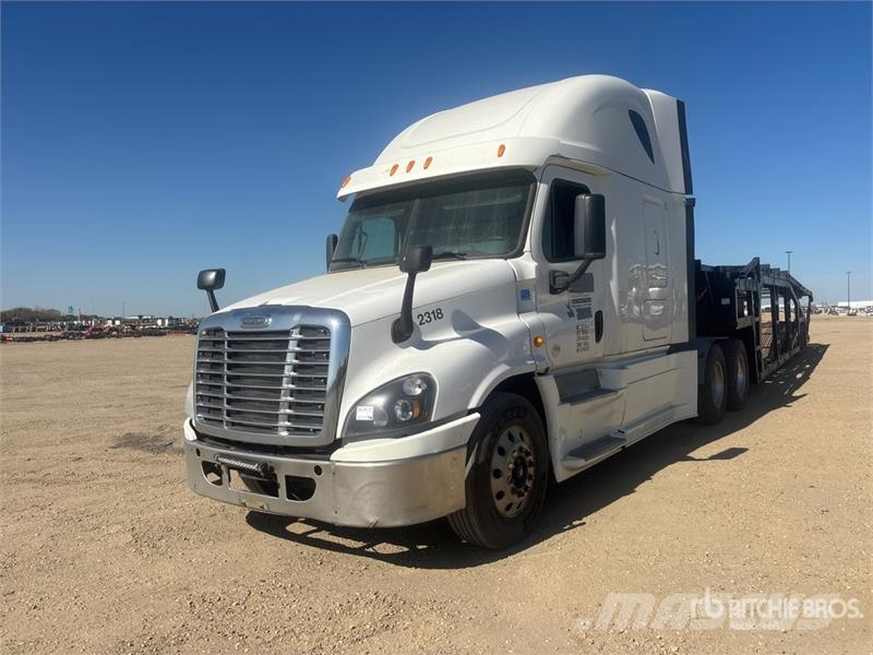 Freightliner Cascadia 125 6x4 Sleeper Car Carrier Truck Autotransporteri