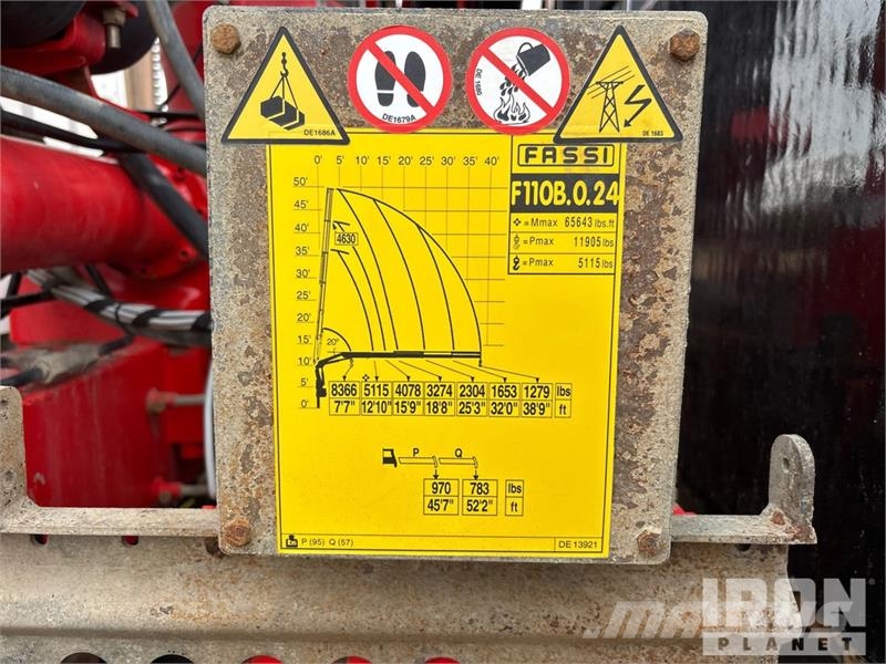 Freightliner Fassi F110B.0.24 8366 lb Knuckle Boom on Freightl Kamioni sa kranom