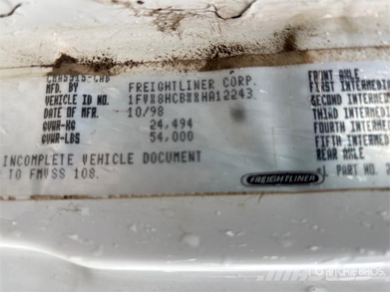 Freightliner FL106 16800 L 6x4 Fuel Truck Camiones cisterna