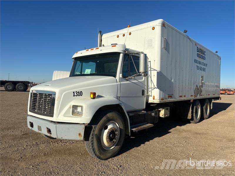 Freightliner FL80 6x4 Van Truck Sunkvežimiai su dengtu kėbulu