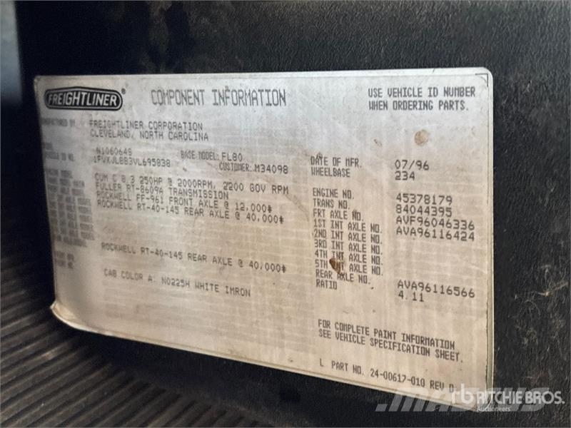 Freightliner FL80 6x4 Boiler Truck Ostali kamioni