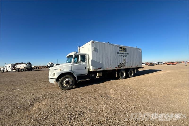 Freightliner FL80 6x4 Van Truck Sunkvežimiai su dengtu kėbulu