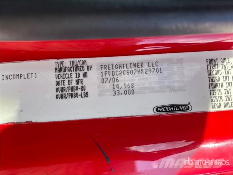 Freightliner M2 10329 L 5311 psi 4x4 Sleeper Pressure Truck Autre camion