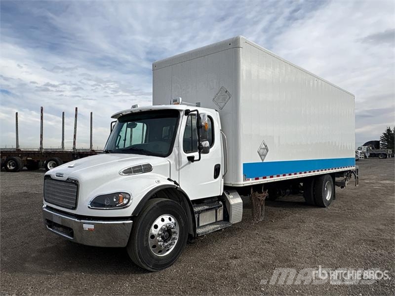Freightliner M2 106 4x2 Freight Van Truck Sanduk kamioni