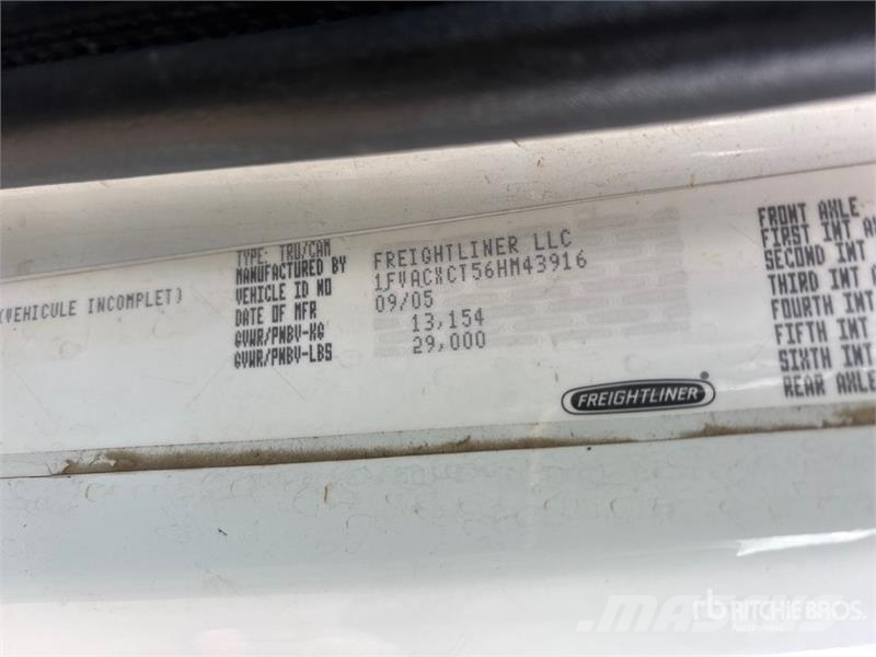 Freightliner M2 106 4x2 Van Truck Sanduk kamioni