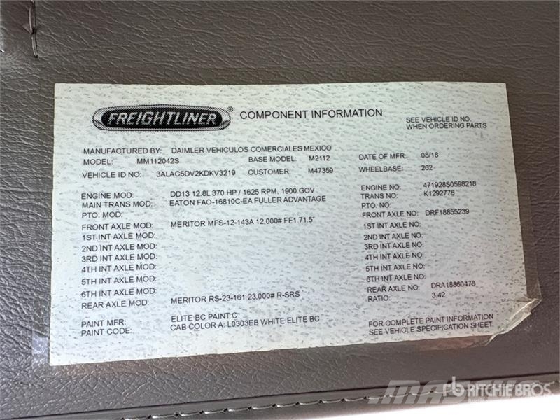 Freightliner M2 112 Kølelastbiler