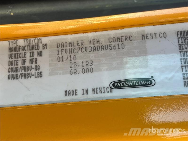 Freightliner M2 112 6x4 T/A Dump Truck Camiões basculantes