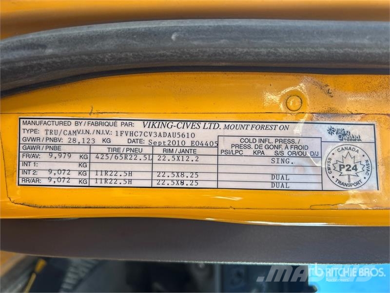 Freightliner M2 112 6x4 T/A Dump Truck Camiões basculantes