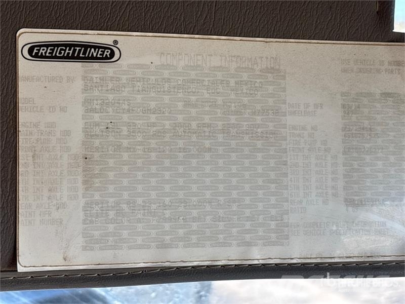 Freightliner M2 6000 L 5800 psi 4x4 Sleeper Pressure Truck Ostali kamioni