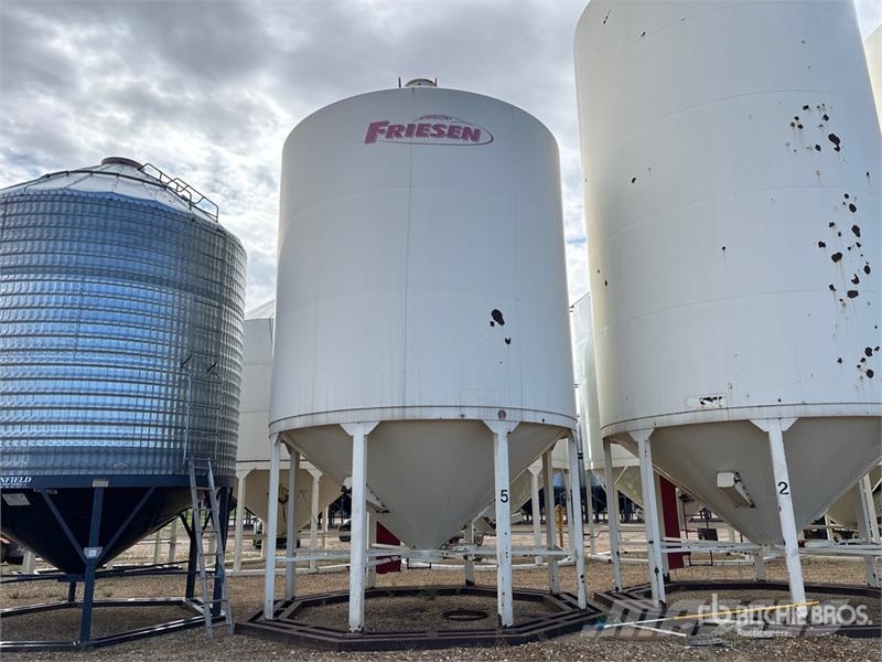 Friesen +/- 100 ton 3 Ring Fertilizer Hopper Grain Bin Afgrødehåndtering - Andet udstyr