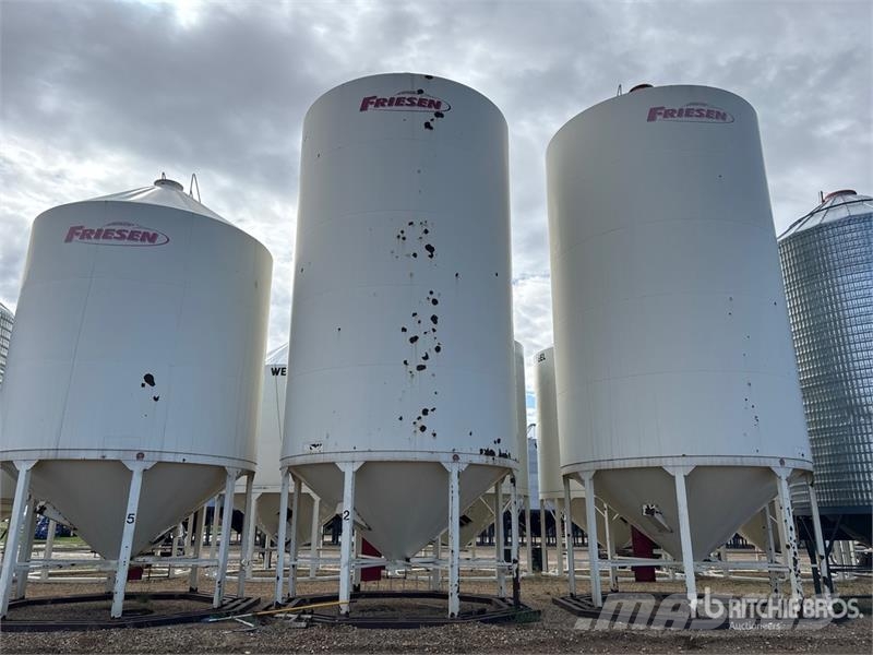 Friesen +/- 165 ton 5 Ring Fertilizer Hopper Grain Bin Afgrødehåndtering - Andet udstyr
