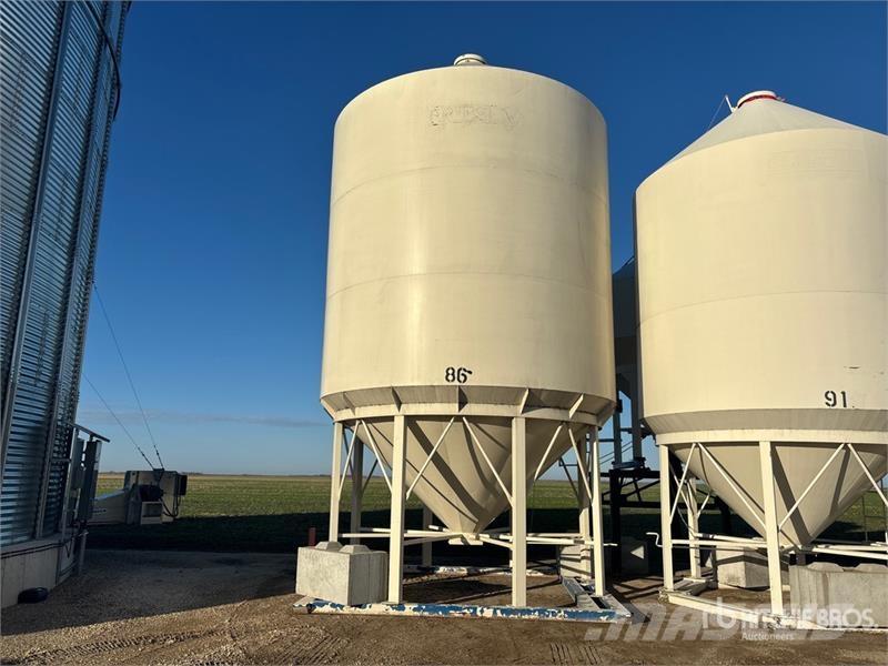 Friesen +/- 65 t 3 Ring Fertilizer Hopper Grain Bin Stockage, conditionnement - Autres