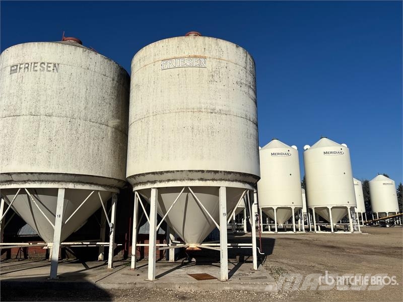 Friesen +/- 75 ton 3 Ring Fertilizer Hopper Grain Bin Macchine/unitá di lavorazione e stoccaggio/altri