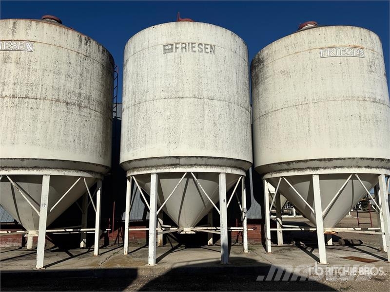 Friesen +/- 75 ton 3 Ring Fertilizer Hopper Grain Bin Sonstige Ernte Verarbeitung und -lagerung
