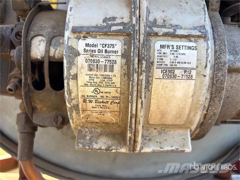 Frost Fighter Fighter 350000 BTU Space Heater Isıtma ve çözme ekipmanı